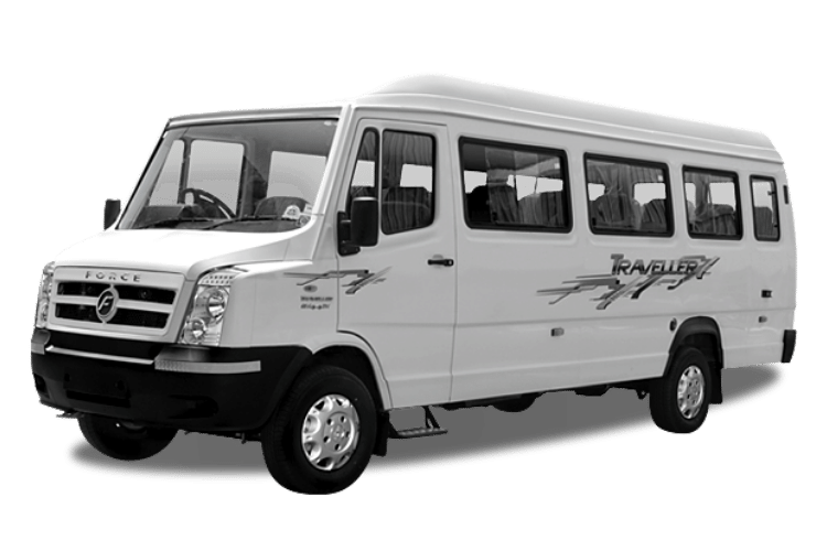 Tempo/ Force Traveller Rental between Gwalior and Chittorgarh at Lowest Rate